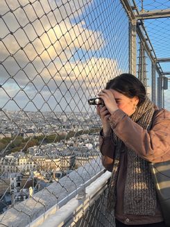 Вид на Париж с Нотр-Дама