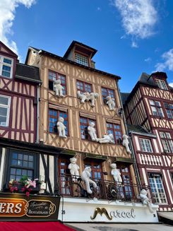 Улица Руана во Франции