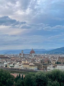 Вид на Флоренцию сверху
