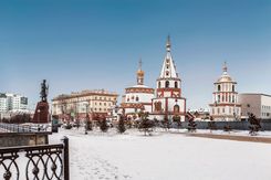 Иркутск зимой