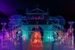 Ледяные скульптуры в Питере