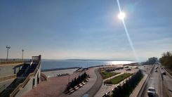 Летняя набережная в Волгограде