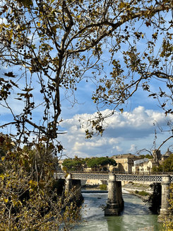 Река Тибр в Риме