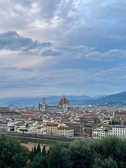 Вид на Флоренцию с площади Микеланджело