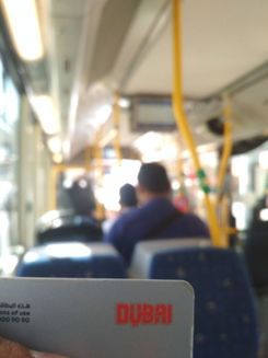 Автобус в Дубае