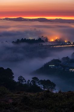 Туман в Далате, Вьетнам