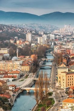 Вид на Сараево