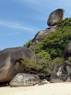 Парусная скала в Таиланде