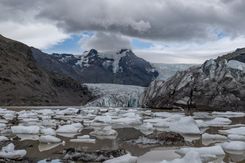 Ледник в Исландии
