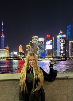 Турист в Шанхае
